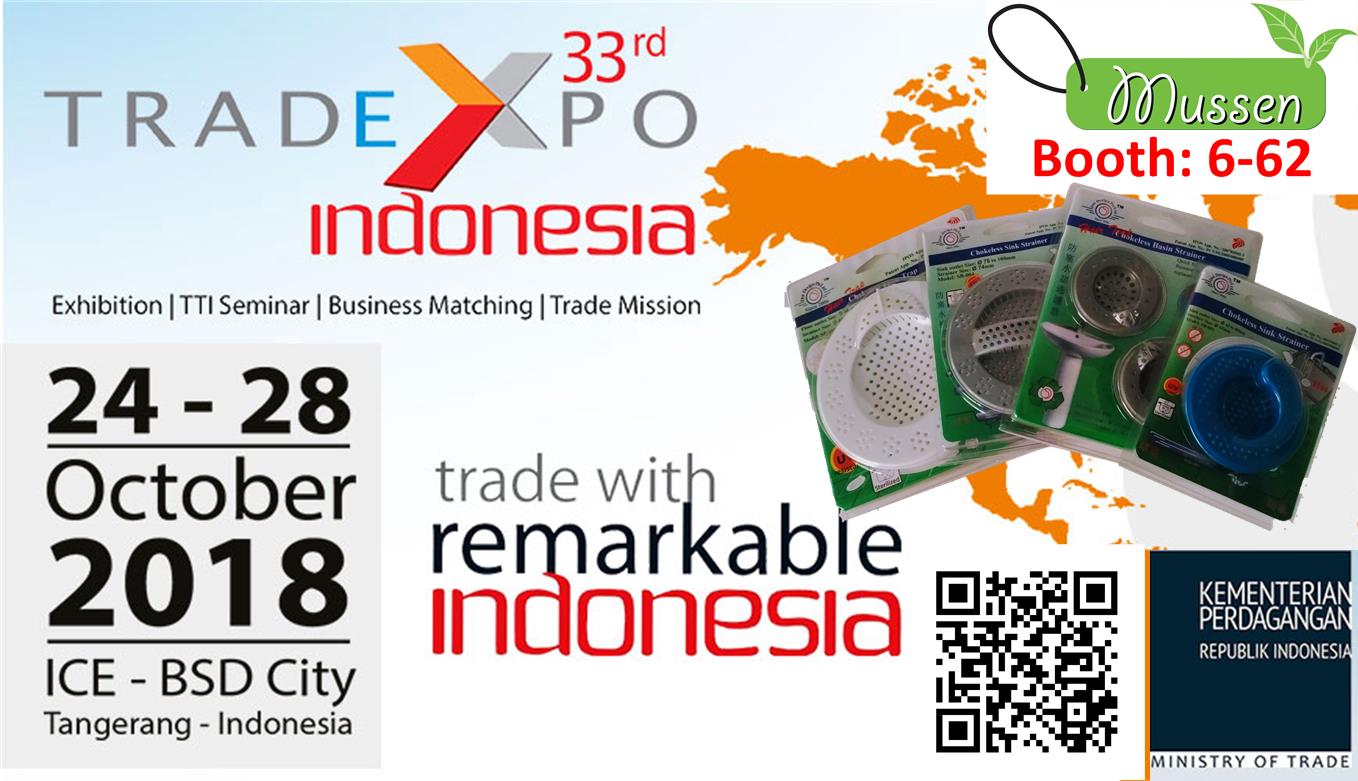 33rd Trade Expo Indonesia 2018